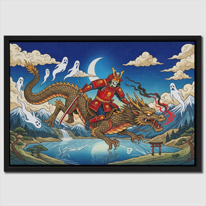 Dragon Moonlit Rider — Dragon Moonlit Rider Close Up Landscape 61