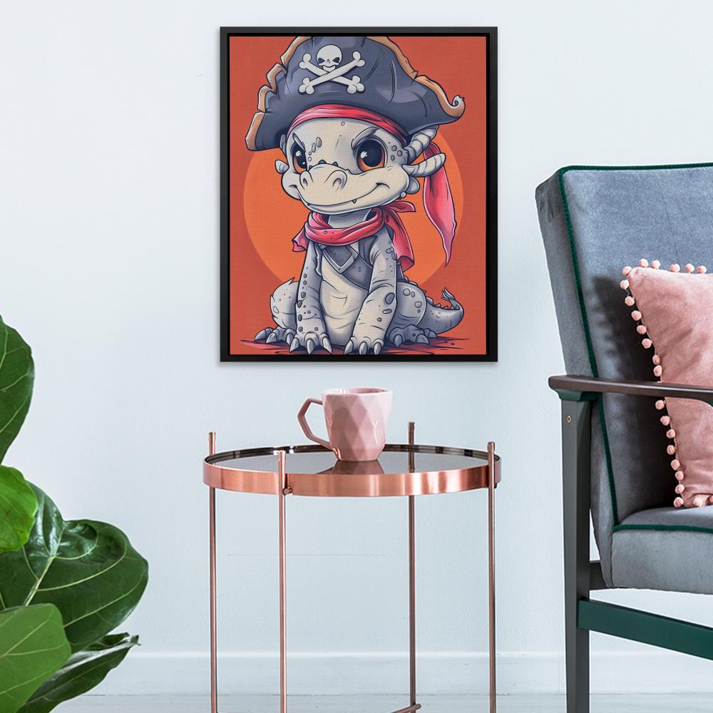 Dragon Pirate - Luxury Wall Art