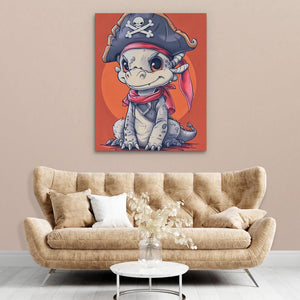 Dragon Pirate - Luxury Wall Art