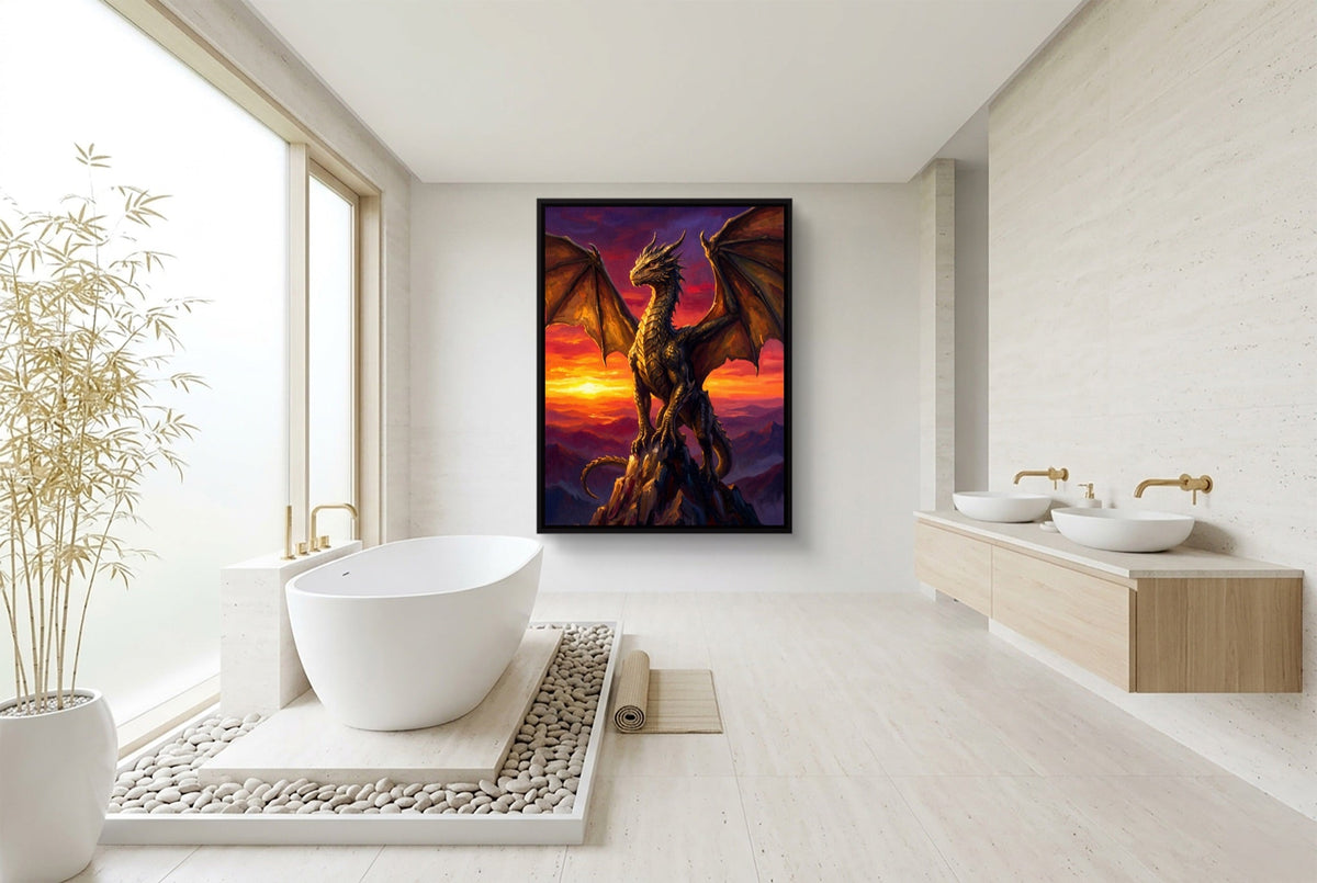 Dragon Summit Watch - Luxury Wall Art