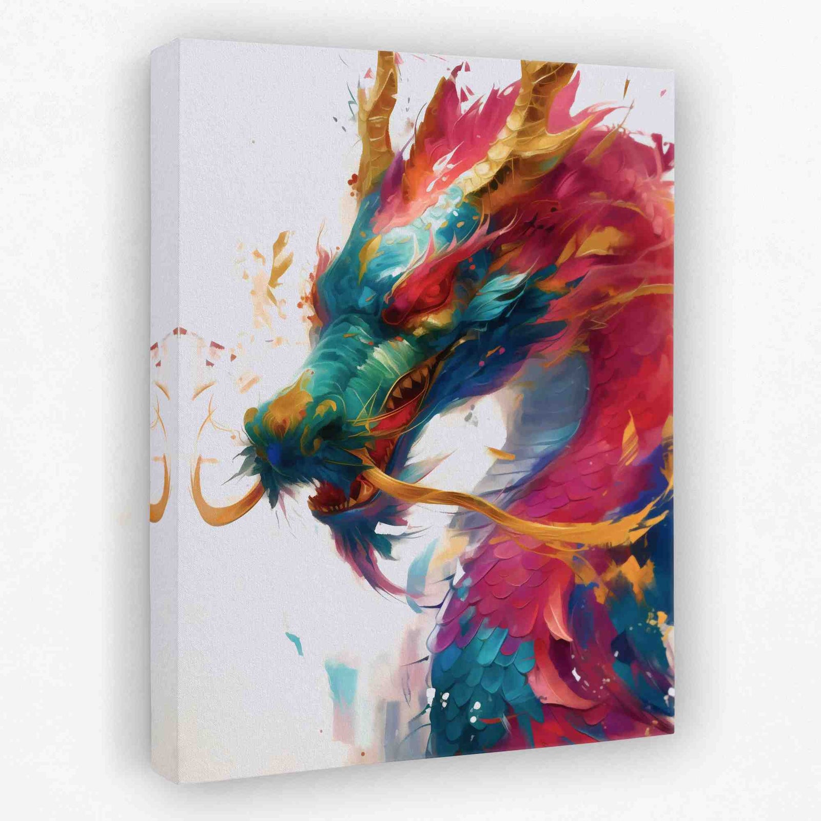 Dragon Zealot - Animals Canvas Wall Art