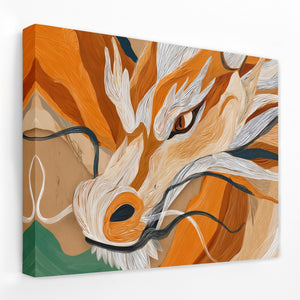 Dragons Amber Eye - Luxury Wall Art