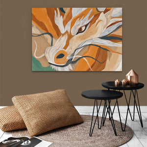Dragons Amber Eye - Luxury Wall Art