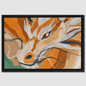 Dragons Amber Eye - Luxury Wall Art