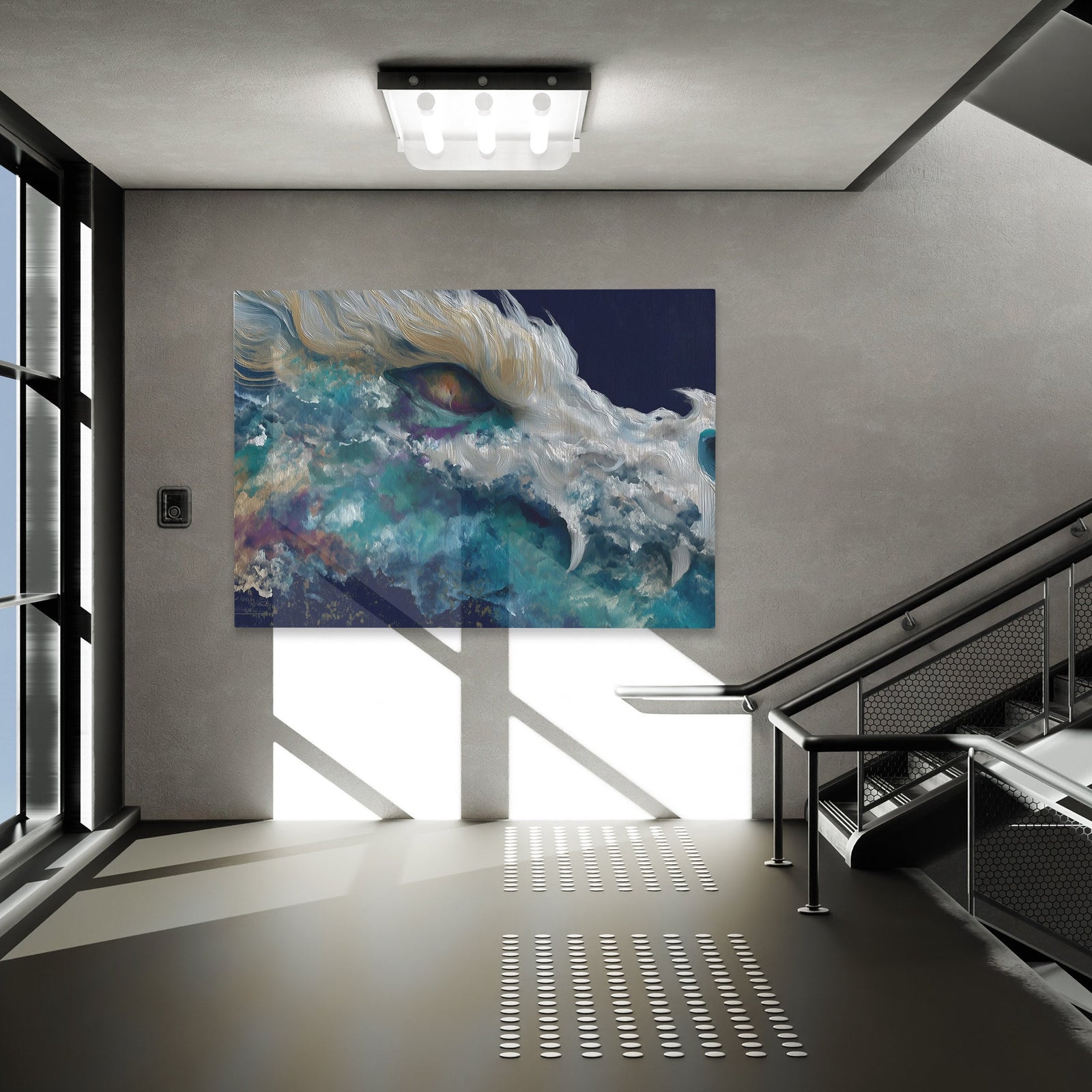 Dragons Breath Rising - Luxury Wall Art