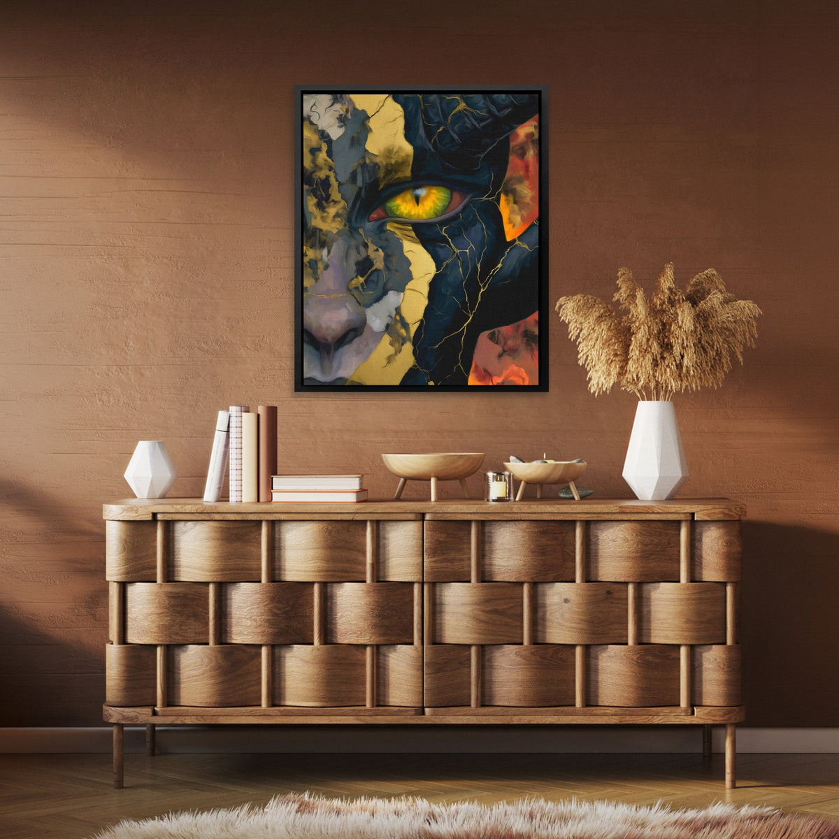 Dragon's Electric Eye - Luxury Wall Art