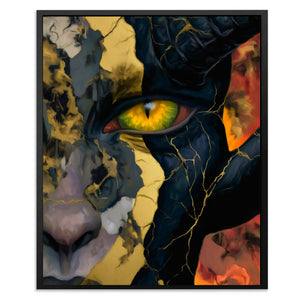 Dragon's Electric Eye - Luxury Wall Art