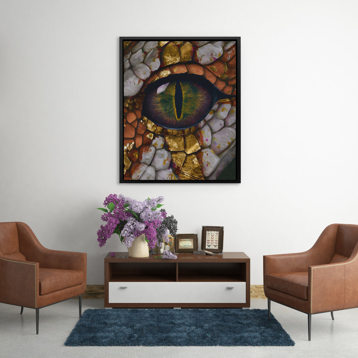 Dragon's Gilded Iris