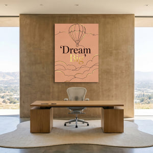 Dream Big Celestial-2 — dream big celestial 2 sq minimalist lux office 1port flush print