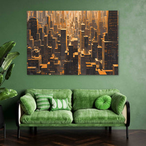 Dream Filled City - Luxury Wall Art