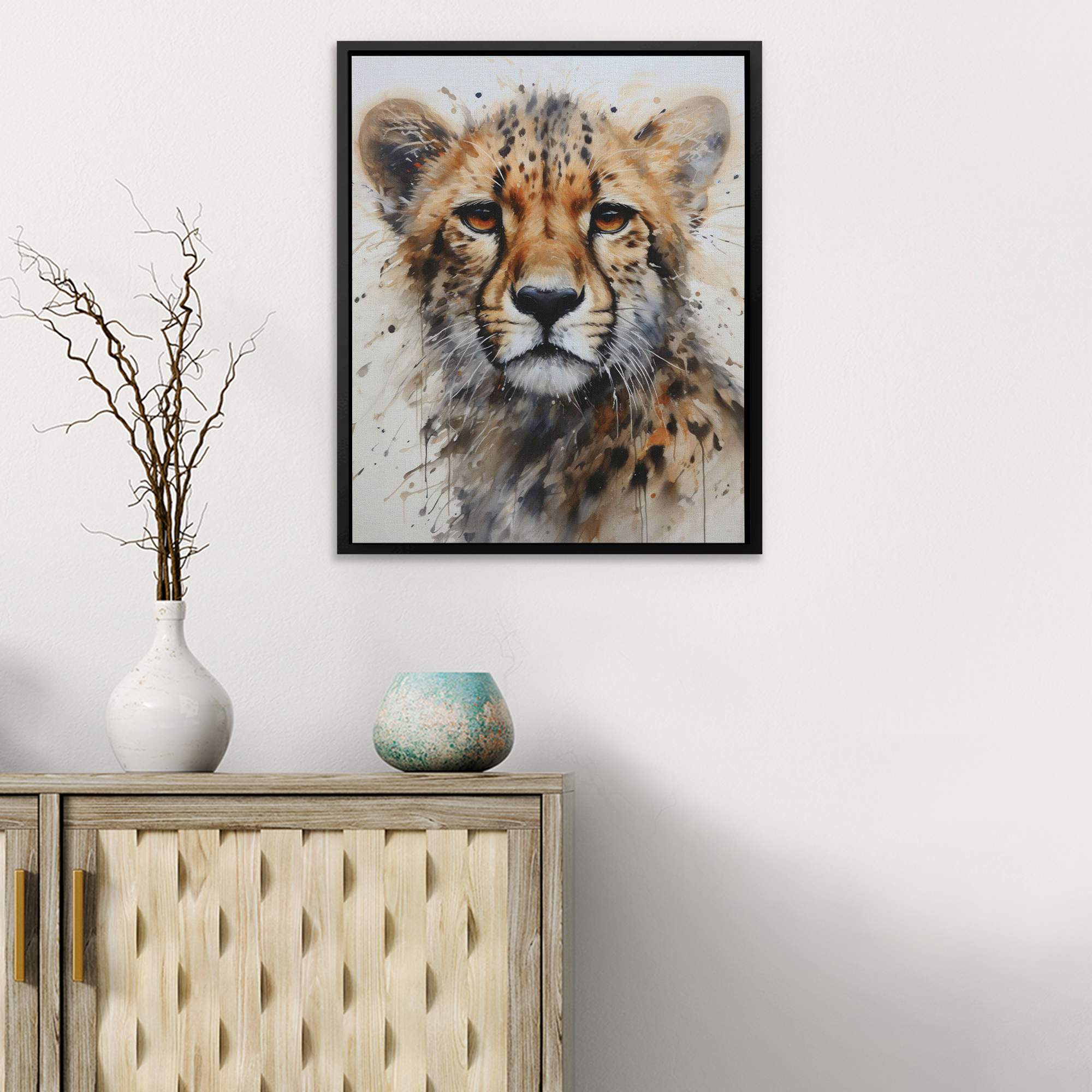 Dreaming Cheetah - Luxury Wall Art