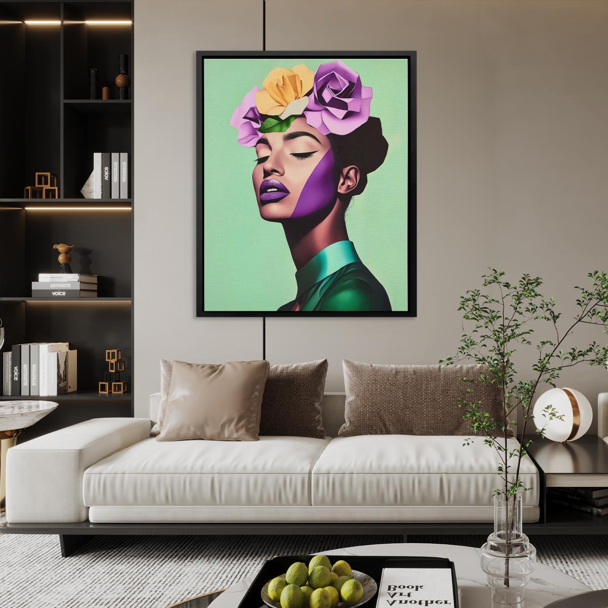 Dreaming in Roses - Luxury Wall Art