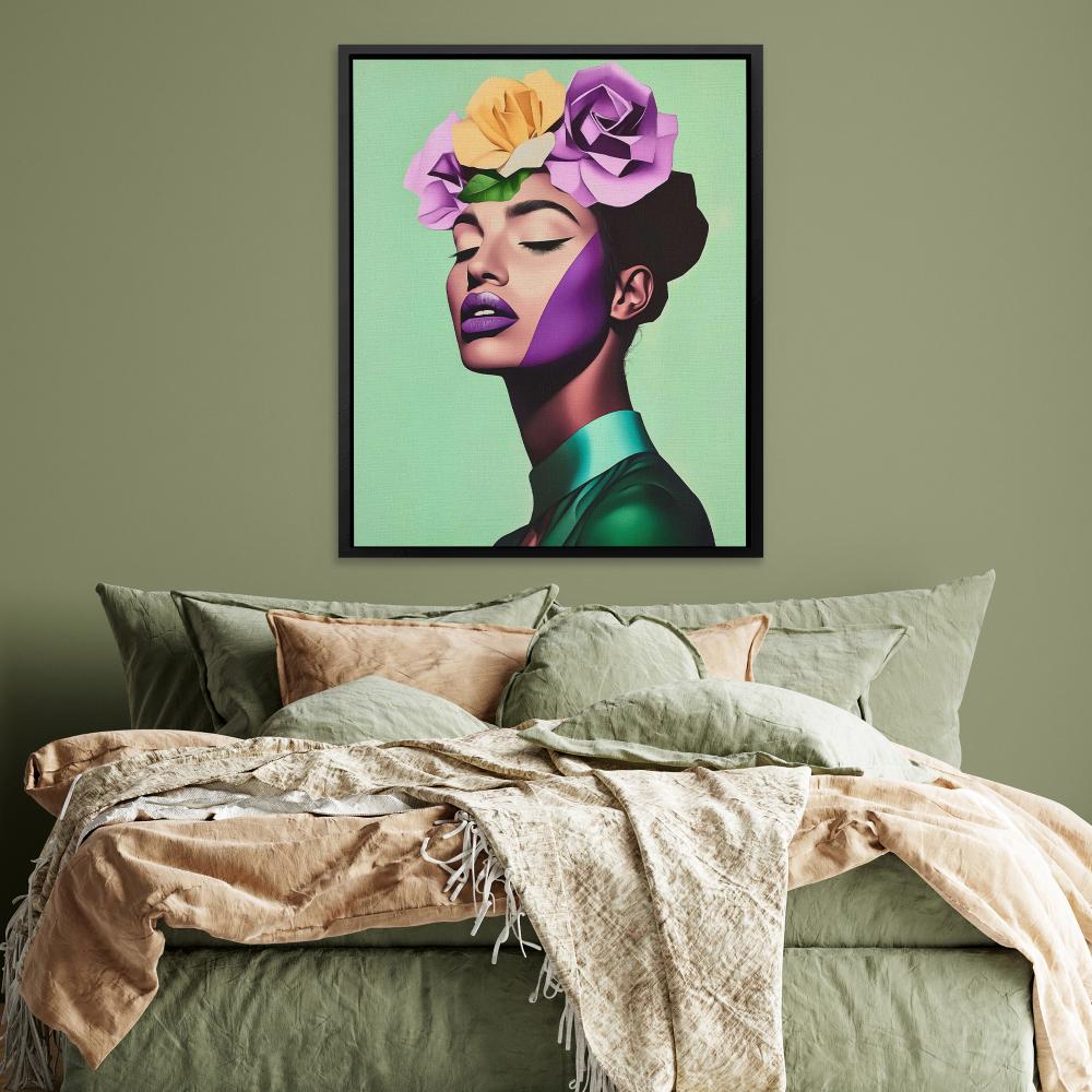 Dreaming in Roses - Luxury Wall Art