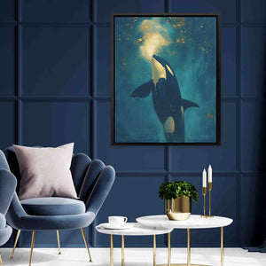 Dreaming of Orcas - Luxury Wall Art