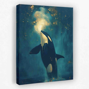 Dreaming of Orcas - Luxury Wall Art