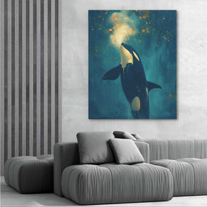 Dreaming of Orcas - Luxury Wall Art