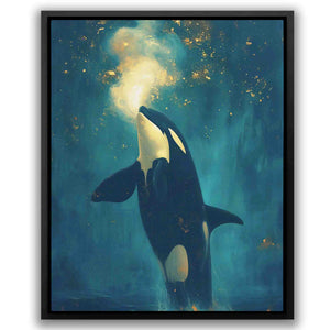 Dreaming of Orcas - Luxury Wall Art