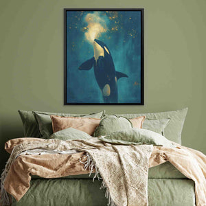 Dreaming of Orcas - Luxury Wall Art