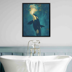 Dreaming of Orcas - Luxury Wall Art