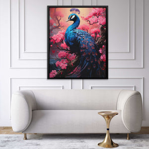 Dreamwave Peacock - Luxury Wall Art