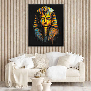 Dripping Pharaoh - Luxury Wall Art