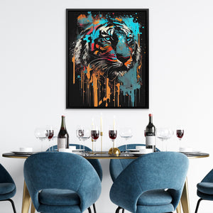 Dripping Stripes - Luxury Wall Art