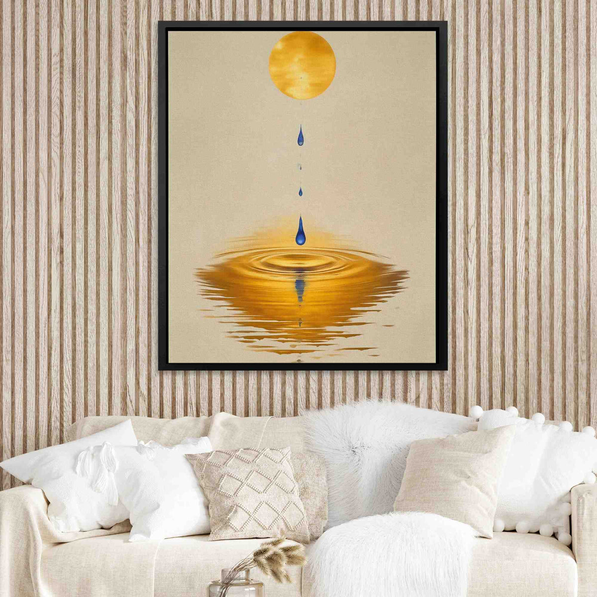 Dripping Sun - Luxury Wall Art