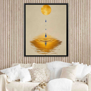 Dripping Sun - Luxury Wall Art