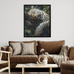 Drowsy Leopard - Luxury Wall Art