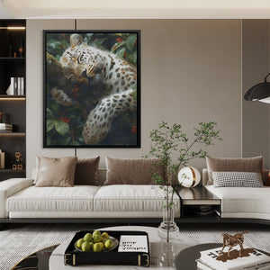 Drowsy Leopard - Luxury Wall Art