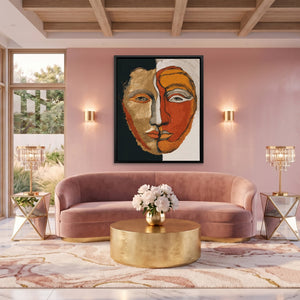 Dual Mind Portrait - Luxury Wall Art