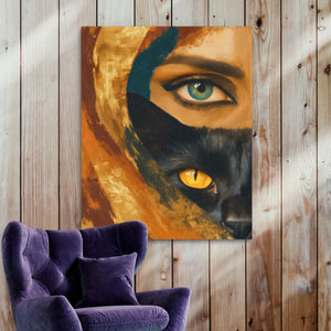 Dual Soul Portrait - Luxury Wall Art