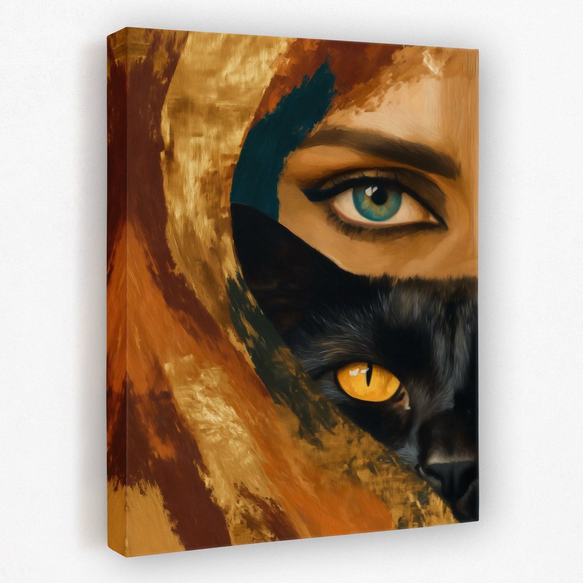 Dual Soul Portrait - Luxury Wall Art