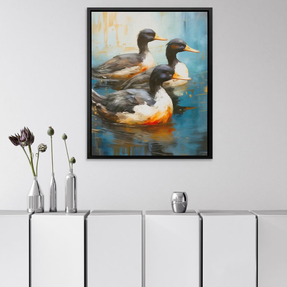 Duck Trio - Luxury Wall Art