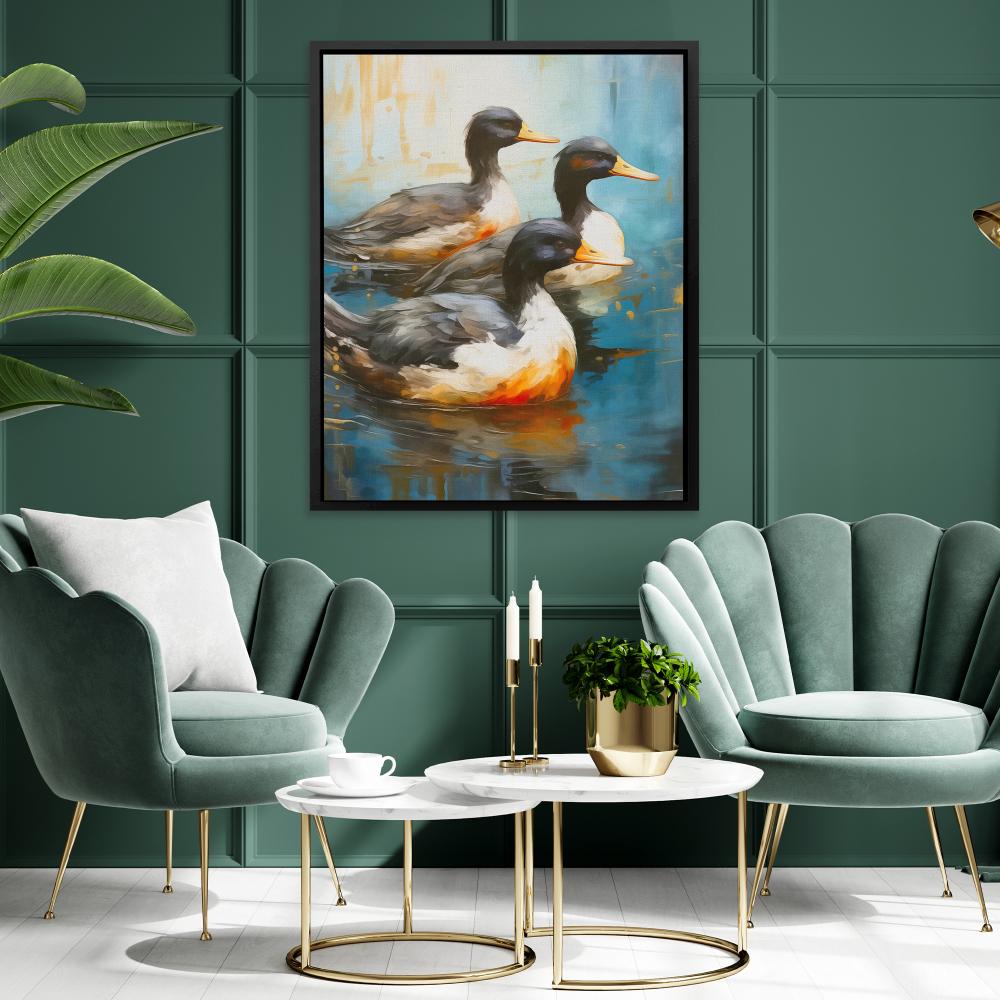 Duck Trio - Luxury Wall Art