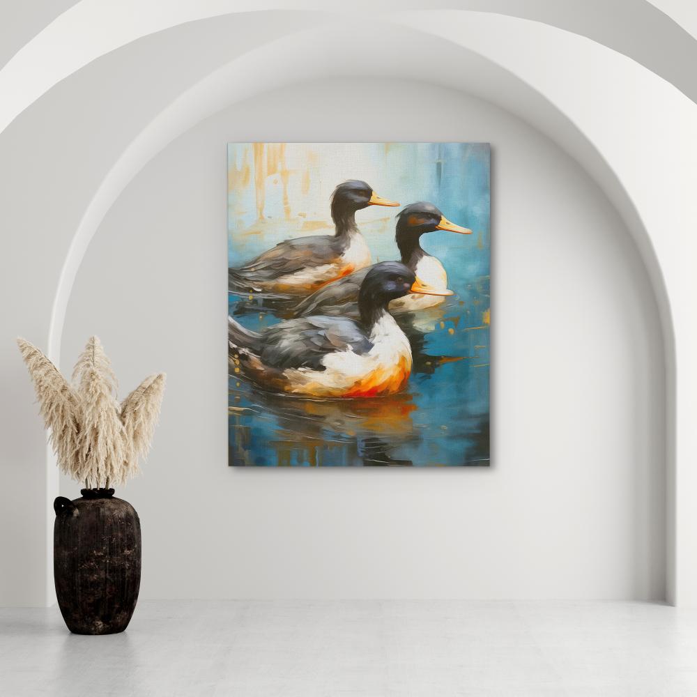 Duck Trio - Luxury Wall Art