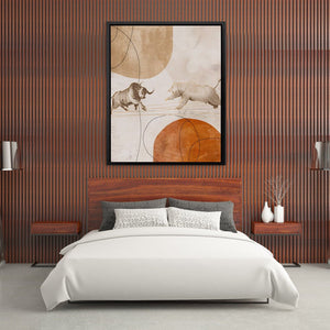 Dueling Nature - Luxury Wall Art