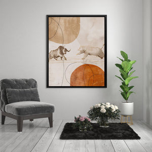 Dueling Nature - Luxury Wall Art