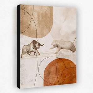 Dueling Nature - Luxury Wall Art