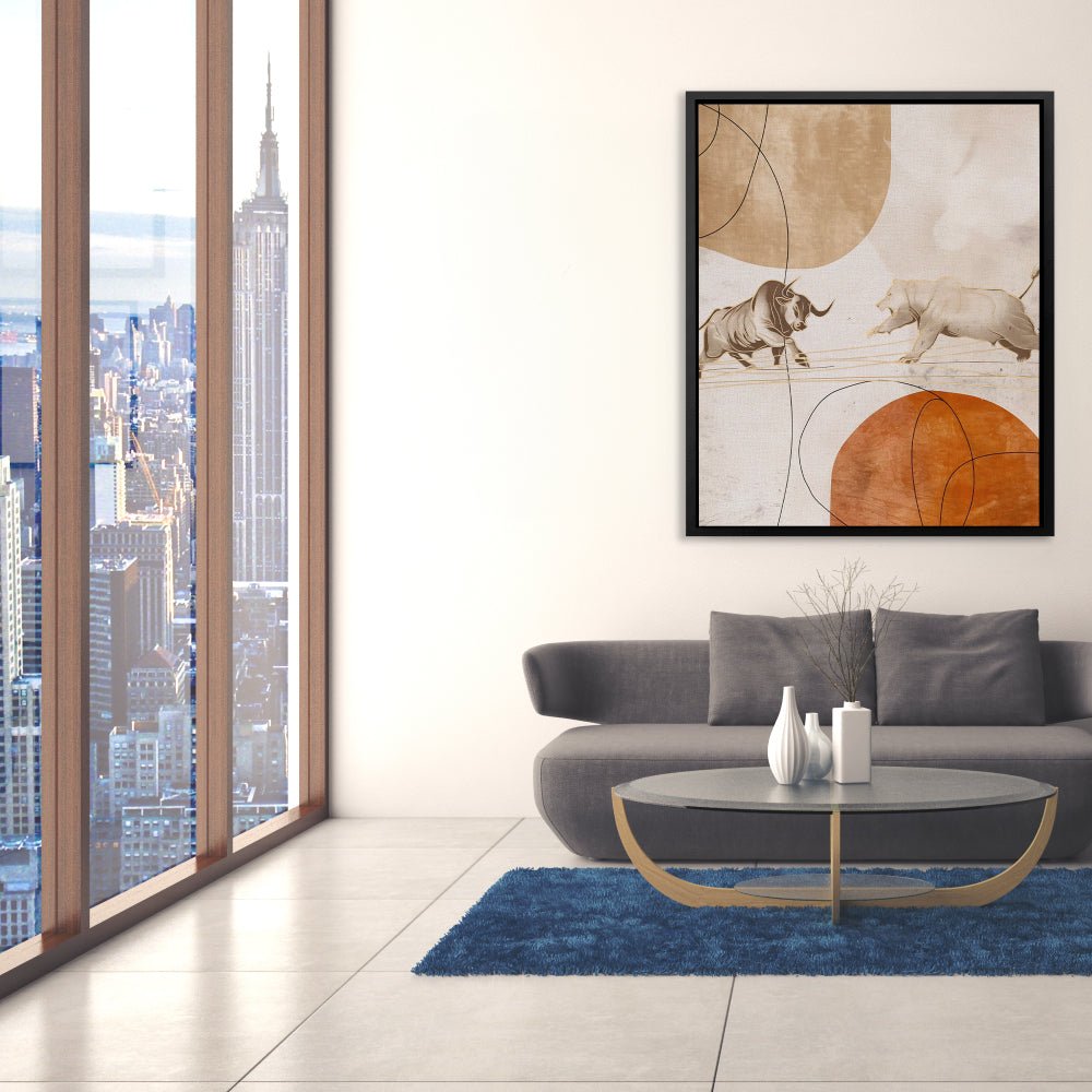 Dueling Nature - Luxury Wall Art