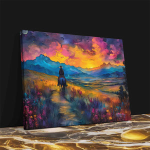 Dusk Mountain - Luxury Wall Art