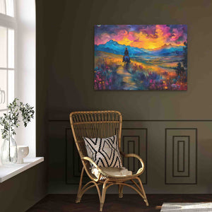 Dusk Mountain - Luxury Wall Art