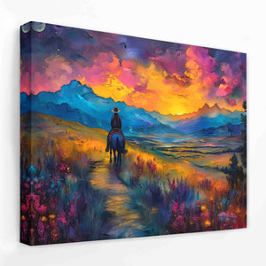 Dusk Mountain - Luxury Wall Art