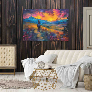 Dusk Mountain - Luxury Wall Art