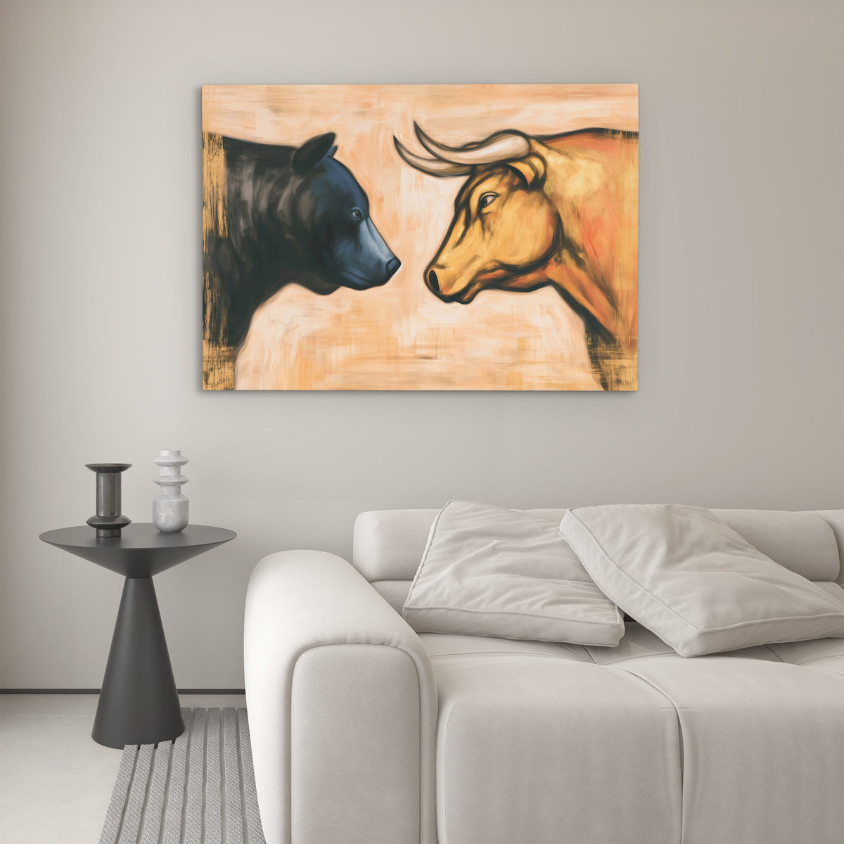 Dusk on Wall Street - Luxury Wall Art