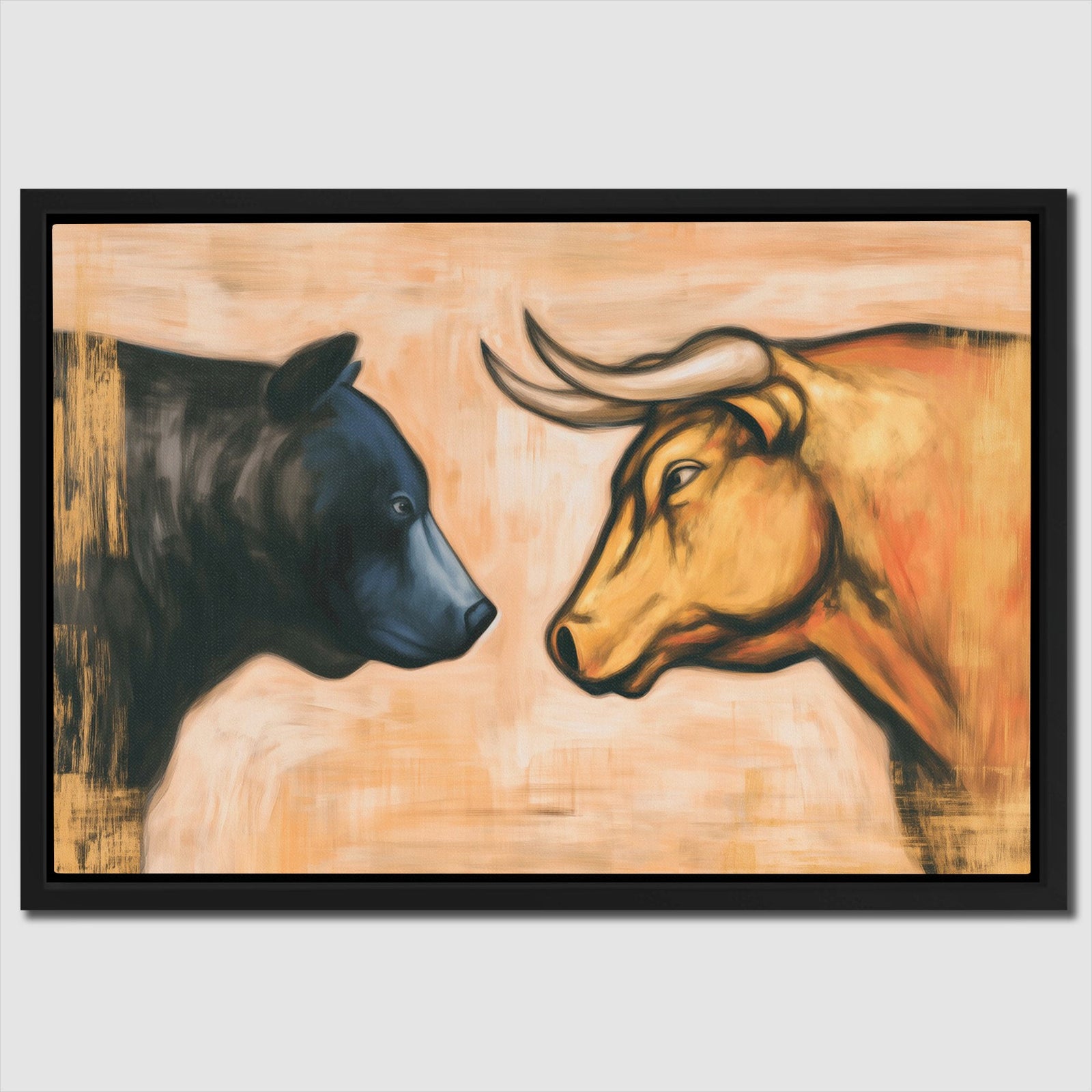 Dusk on Wall Street - Luxury Wall Art