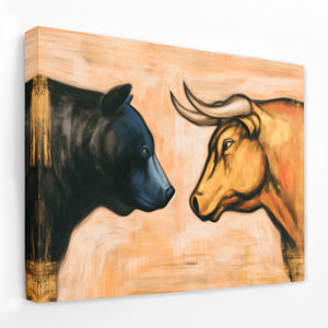 Dusk on Wall Street - Luxury Wall Art