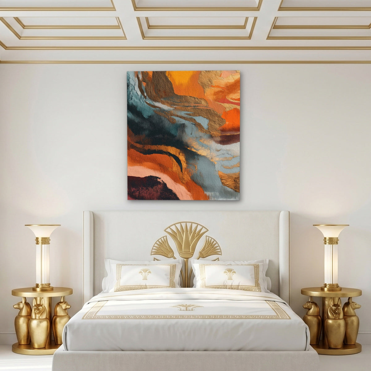 Dynamic Ink Wash - Luxury Wall Art