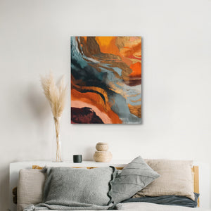 Dynamic Ink Wash - Luxury Wall Art