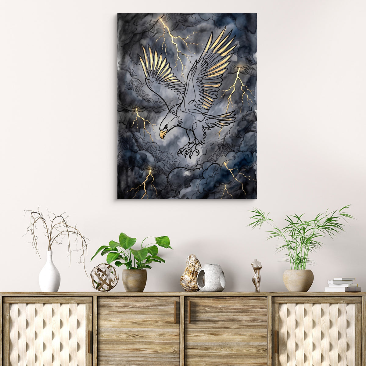 Eagle Golden Storm — eagle golden storm sq beach cabinet 1port flush print